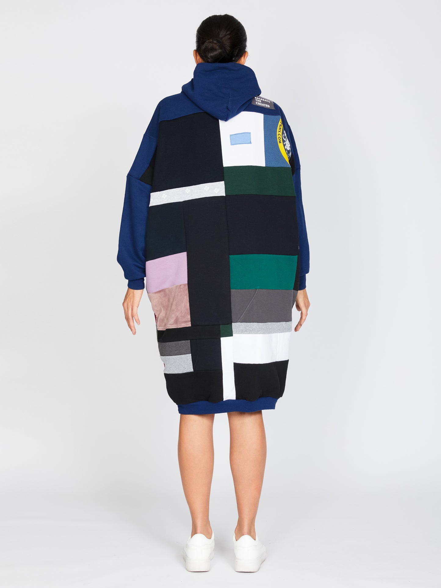 Fly Sweatshirt Hoodie in Blue and Grey