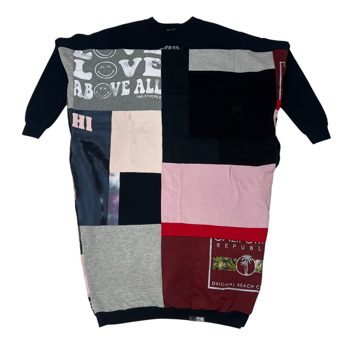 Fly Sweatshirt Love Crewneck in Black
