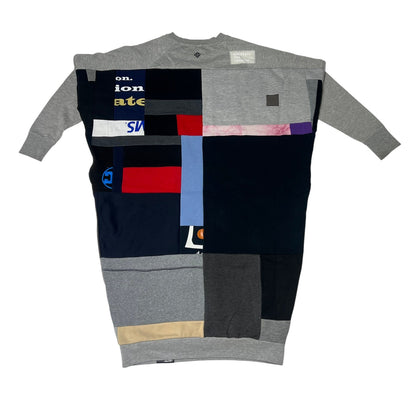 Fly Sweatshirt Crewneck in Grey & Blue