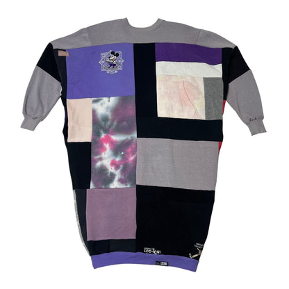 Fly Sweatshirt Disney Crewneck in Purple & Black