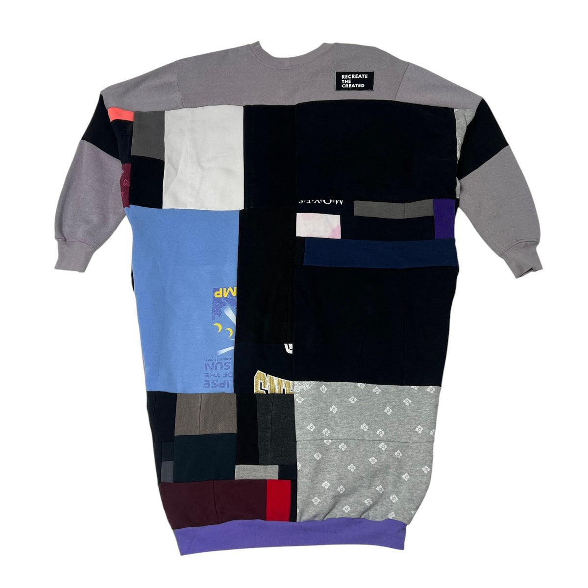 Fly Sweatshirt Disney Crewneck in Purple & Black