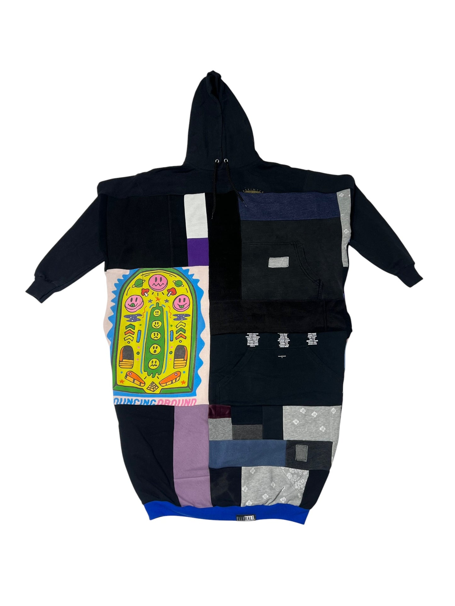 Fly Sweatshirt Candy Hoodie in Black