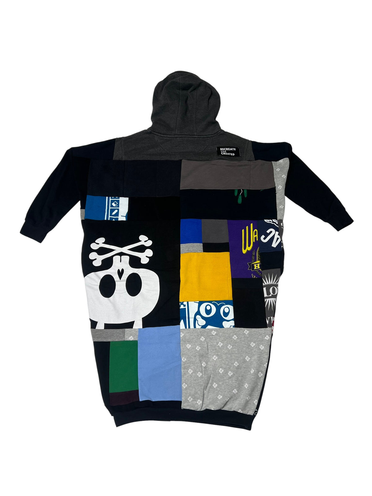Fly Sweatshirt Tiger Hoodie in Grey and Purple