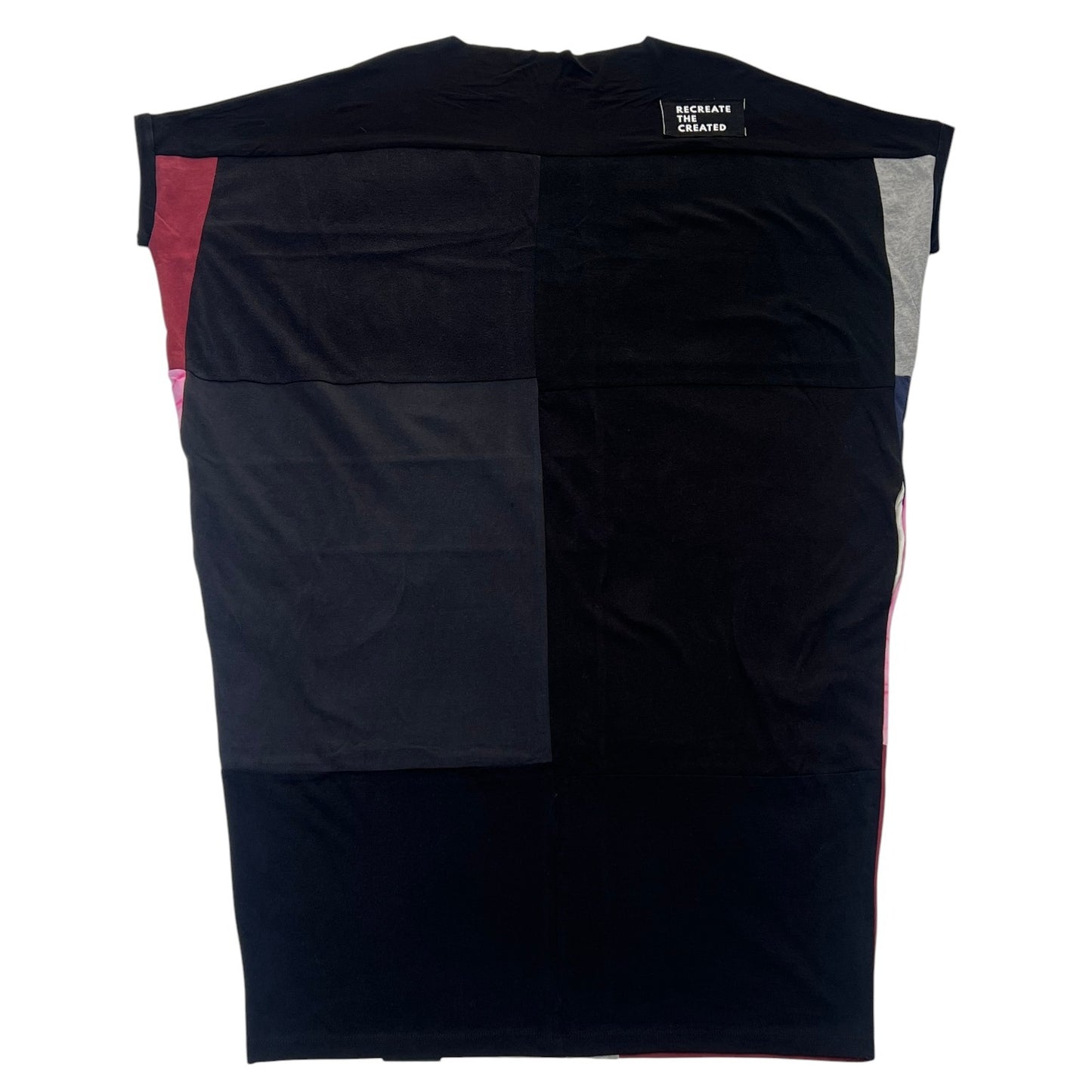 Fly T-shirt Dress in Black, Grey & Pink (OS)