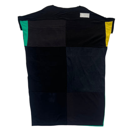 Fly T-shirt Dress in Black, Mix, Red, Yellow & Green (OS)