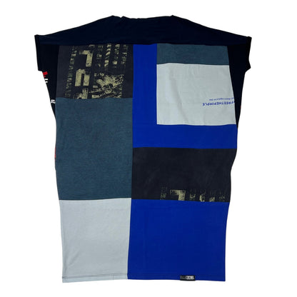 Fly T-shirt Dress in Blue (OS)