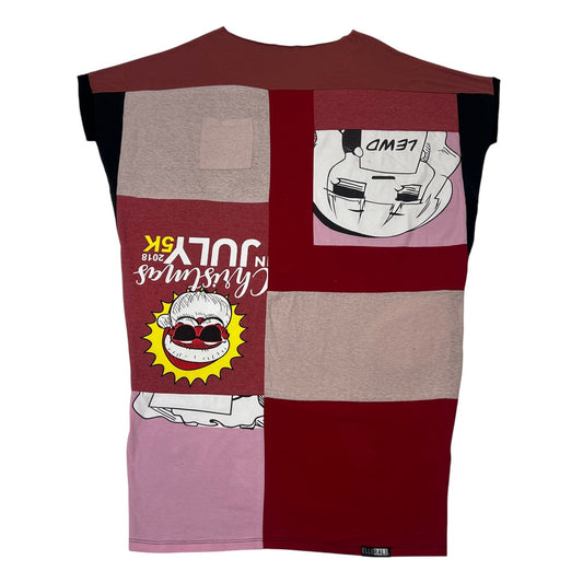 Fly T-shirt Dress in Red (OS)