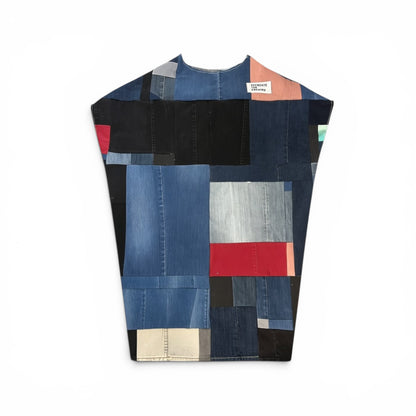 Reversible Fly Dress Made From Upcycled Denim 2