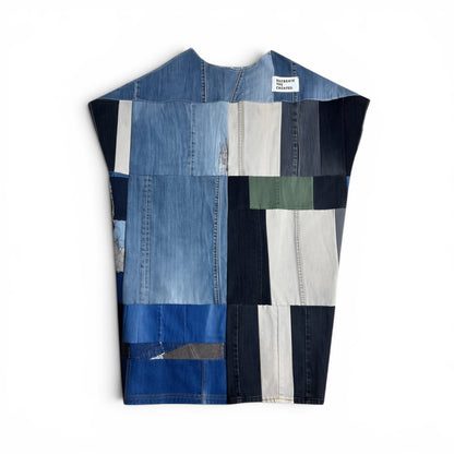 Reversible Fly Dress Made From Upcycled Denim 1