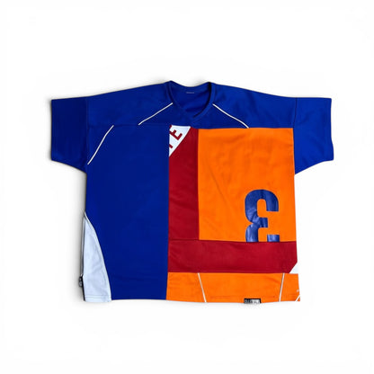 Box Jersey Blue & Red