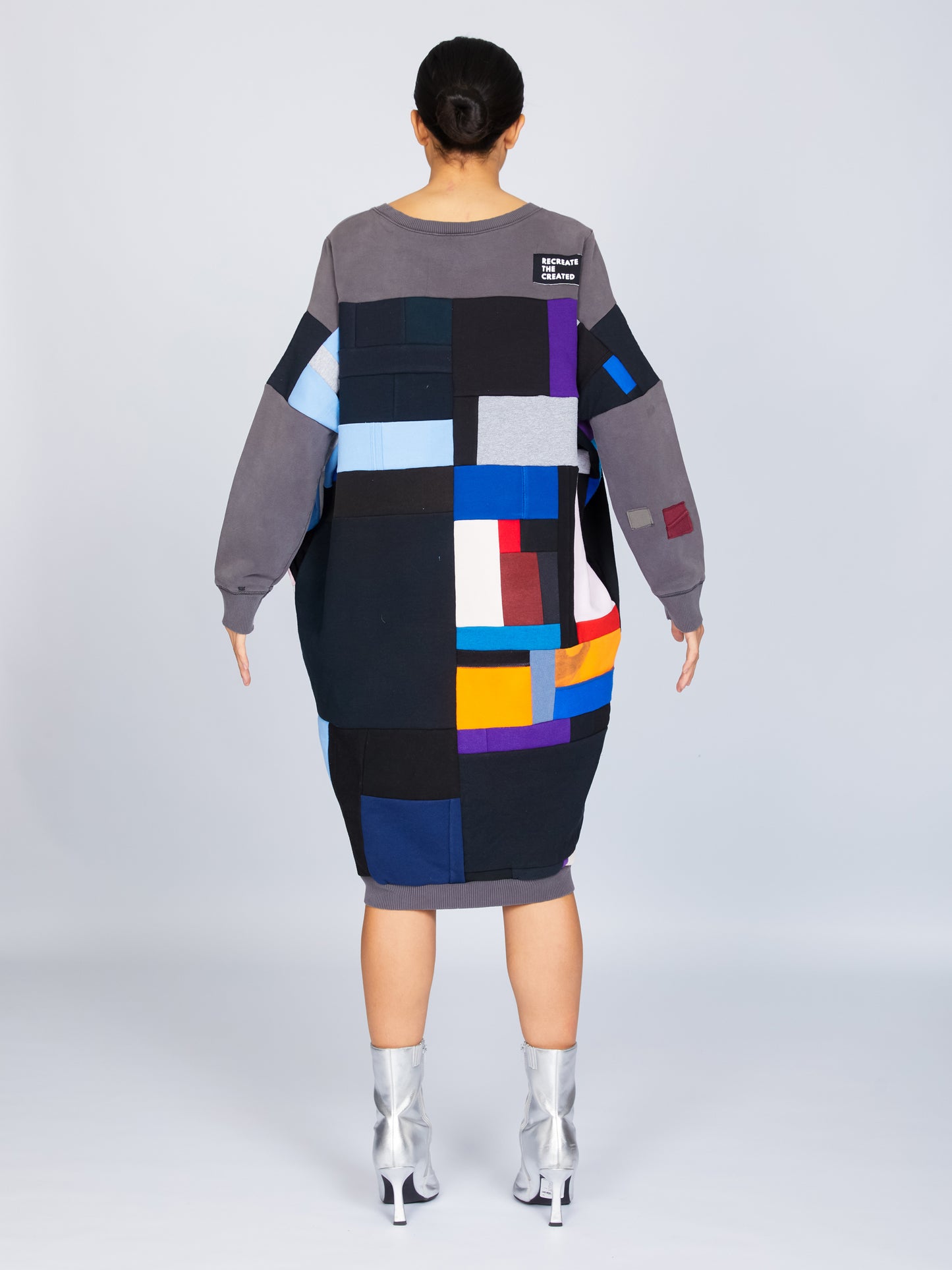 Fly Sweatshirt Grey & Pink Crewneck