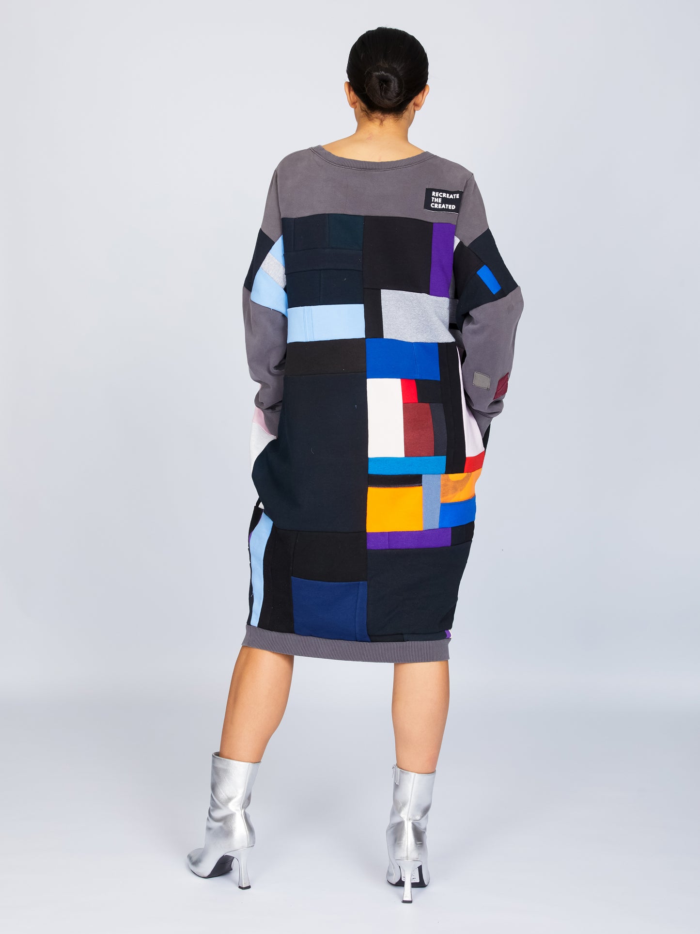 Fly Sweatshirt Grey & Pink Crewneck