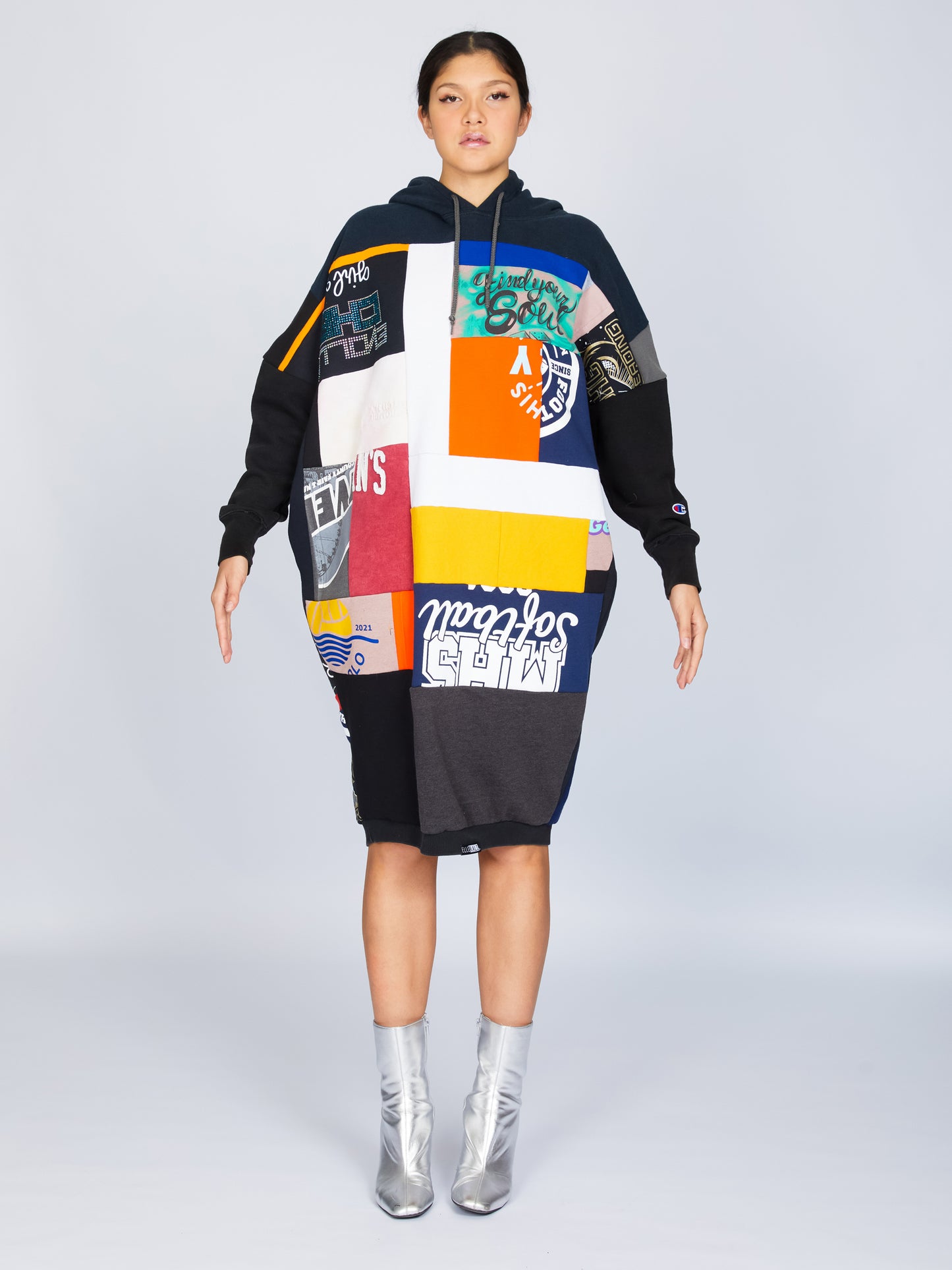 Fly Sweatshirt Find Your Soul In Black & White