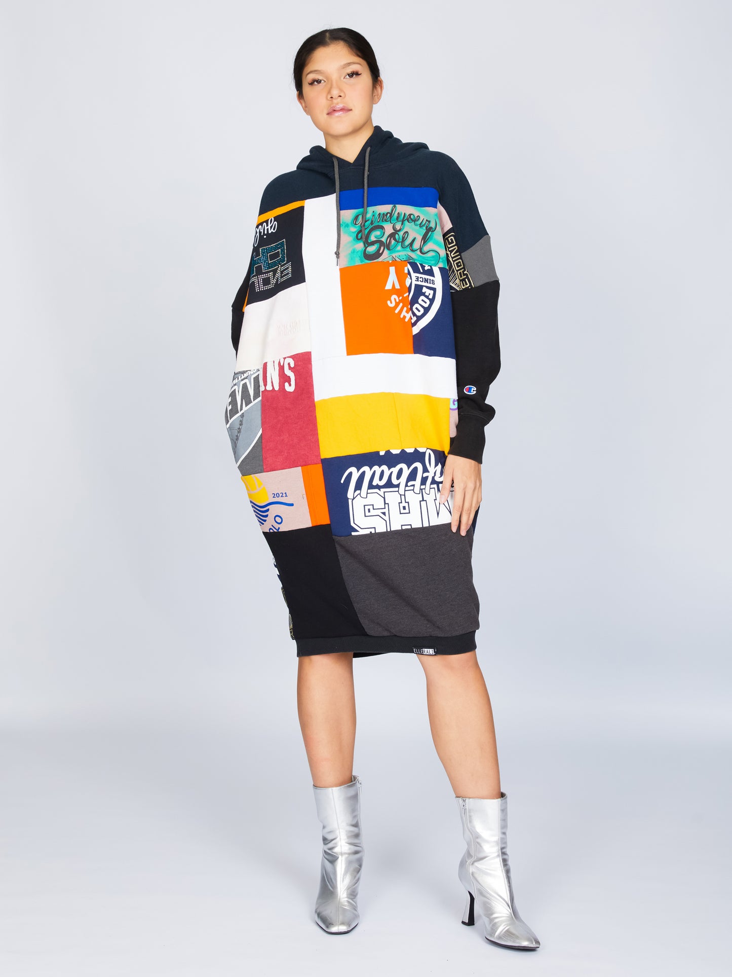 Fly Sweatshirt Find Your Soul In Black & White