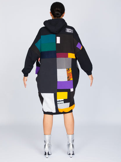 Fly Sweatshirt CA Hoodie in Black & Purple