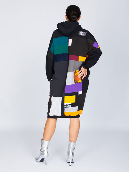 Fly Sweatshirt CA Hoodie in Black & Purple