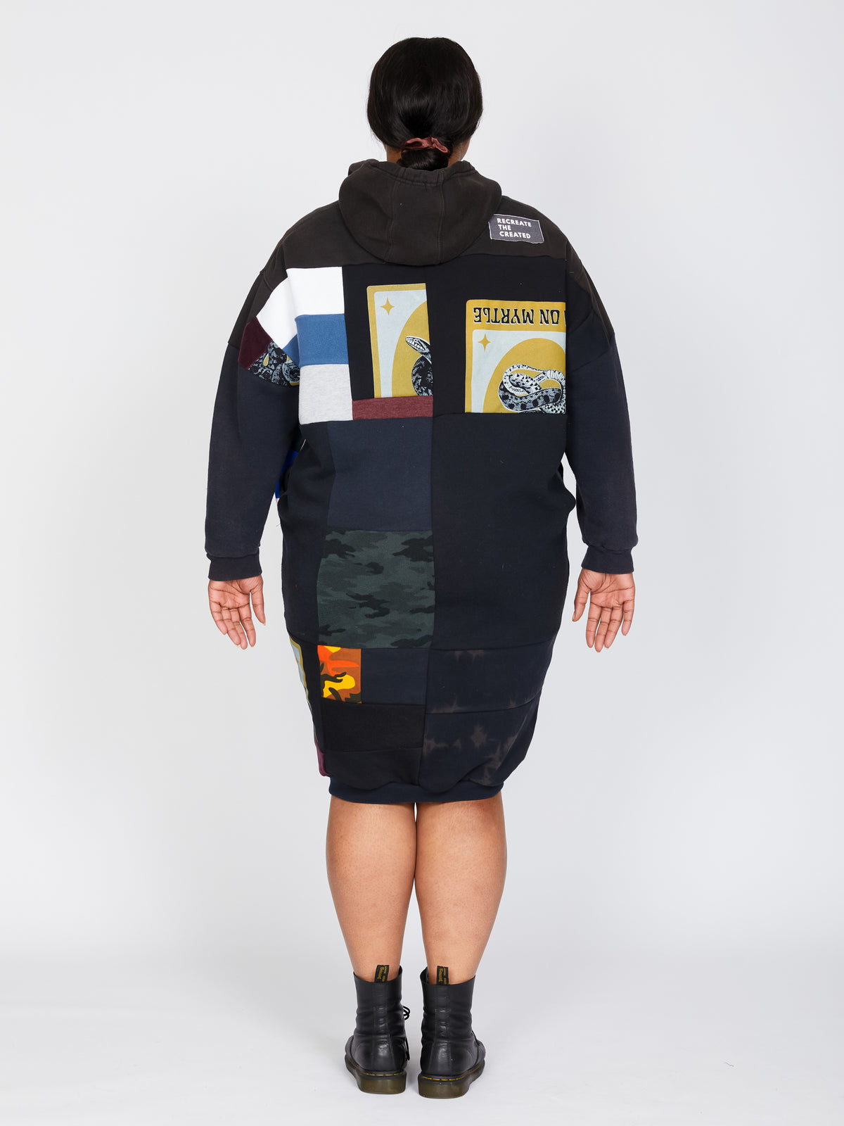 Fly Sweatshirt Mosh in Black & Blue