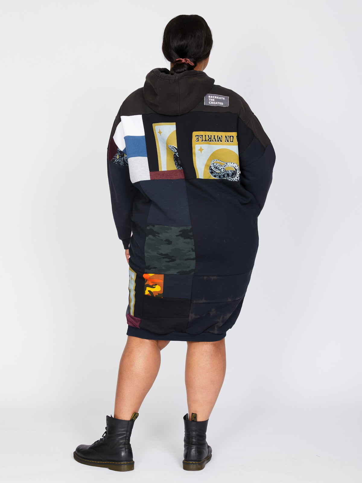 Fly Sweatshirt Mosh in Black & Blue
