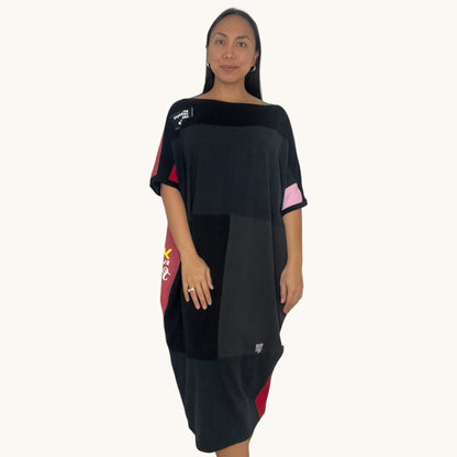 Fly T-shirt Dress in Red (OS)