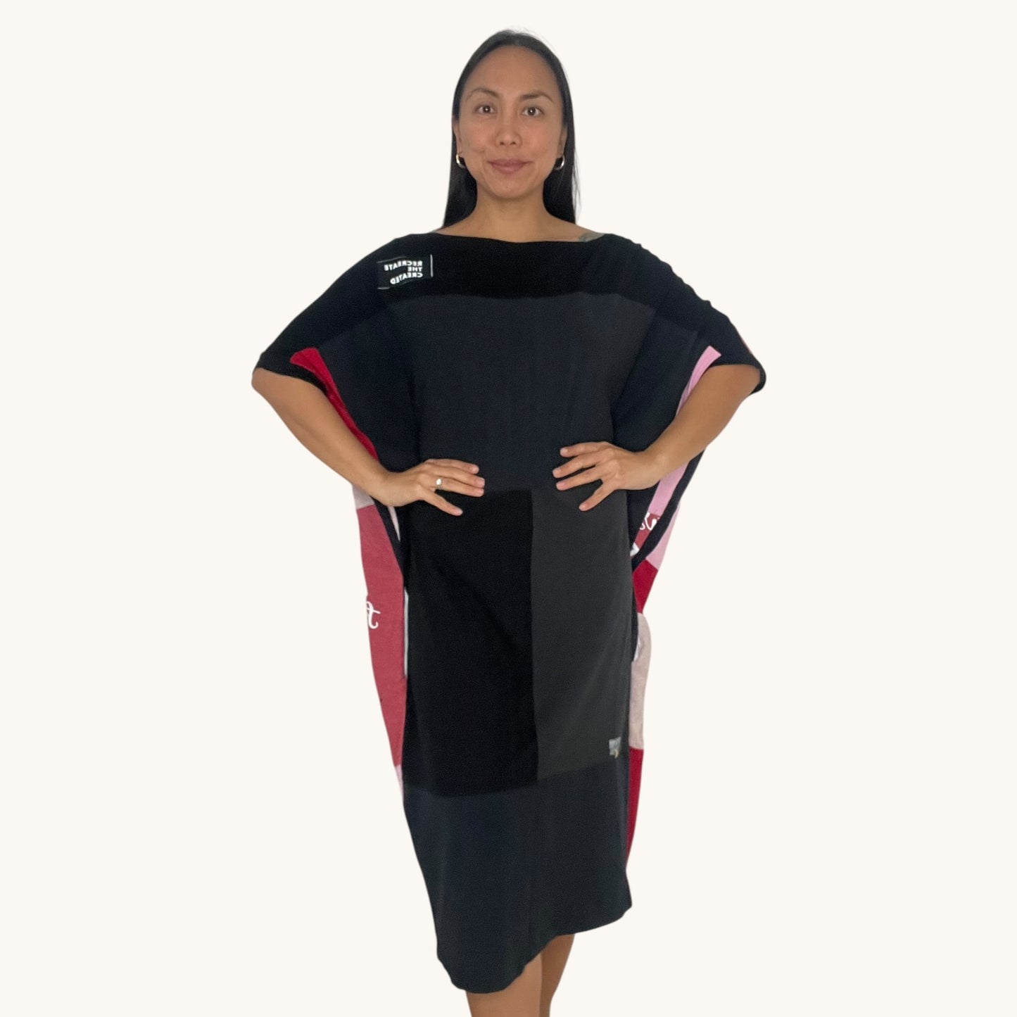 Fly T-shirt Dress in Red (OS)