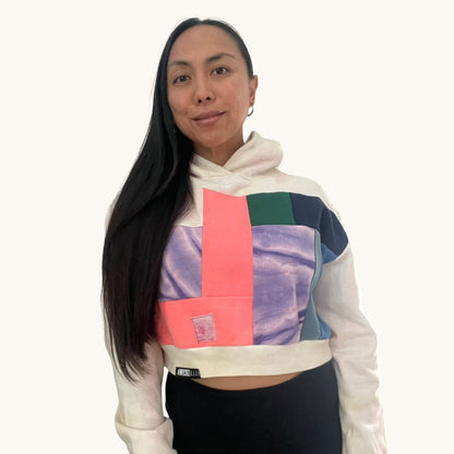 Founder's Originals Crop Sweatshirt in Pink (M)