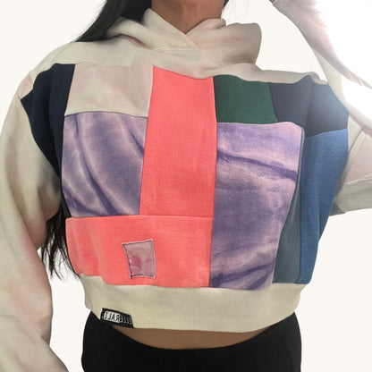 Founder's Originals Crop Sweatshirt in Pink (M)