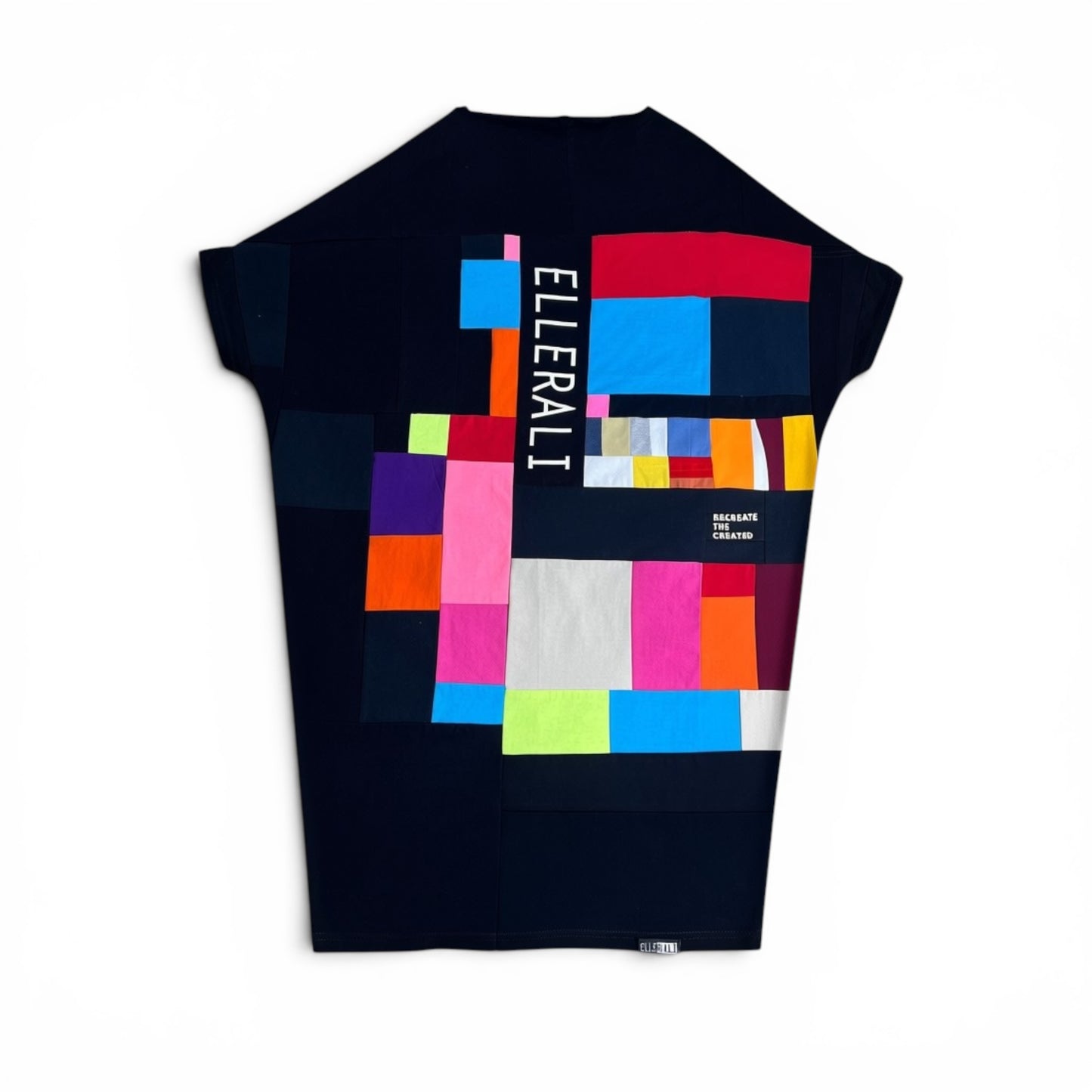 Fly T-shirt Dress in Black