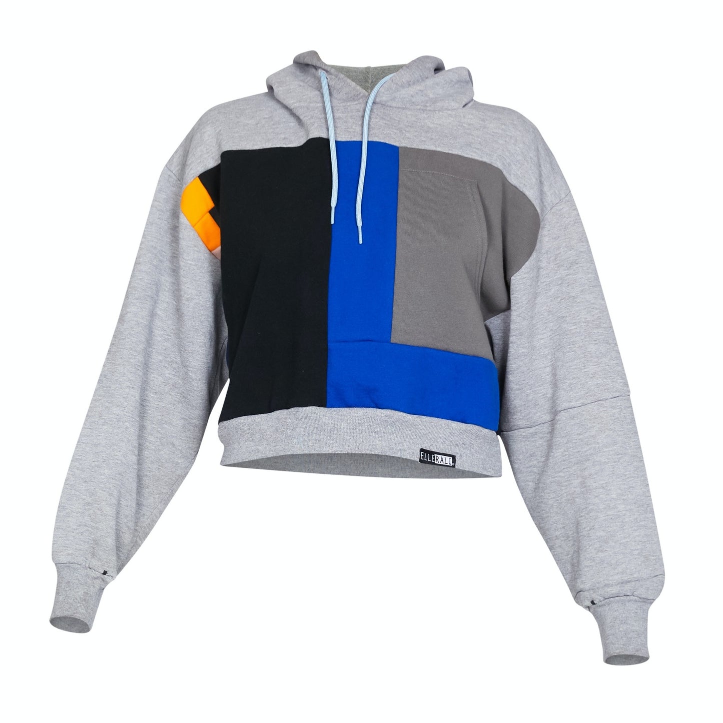 Hoodie - Silver/Sapphire - L