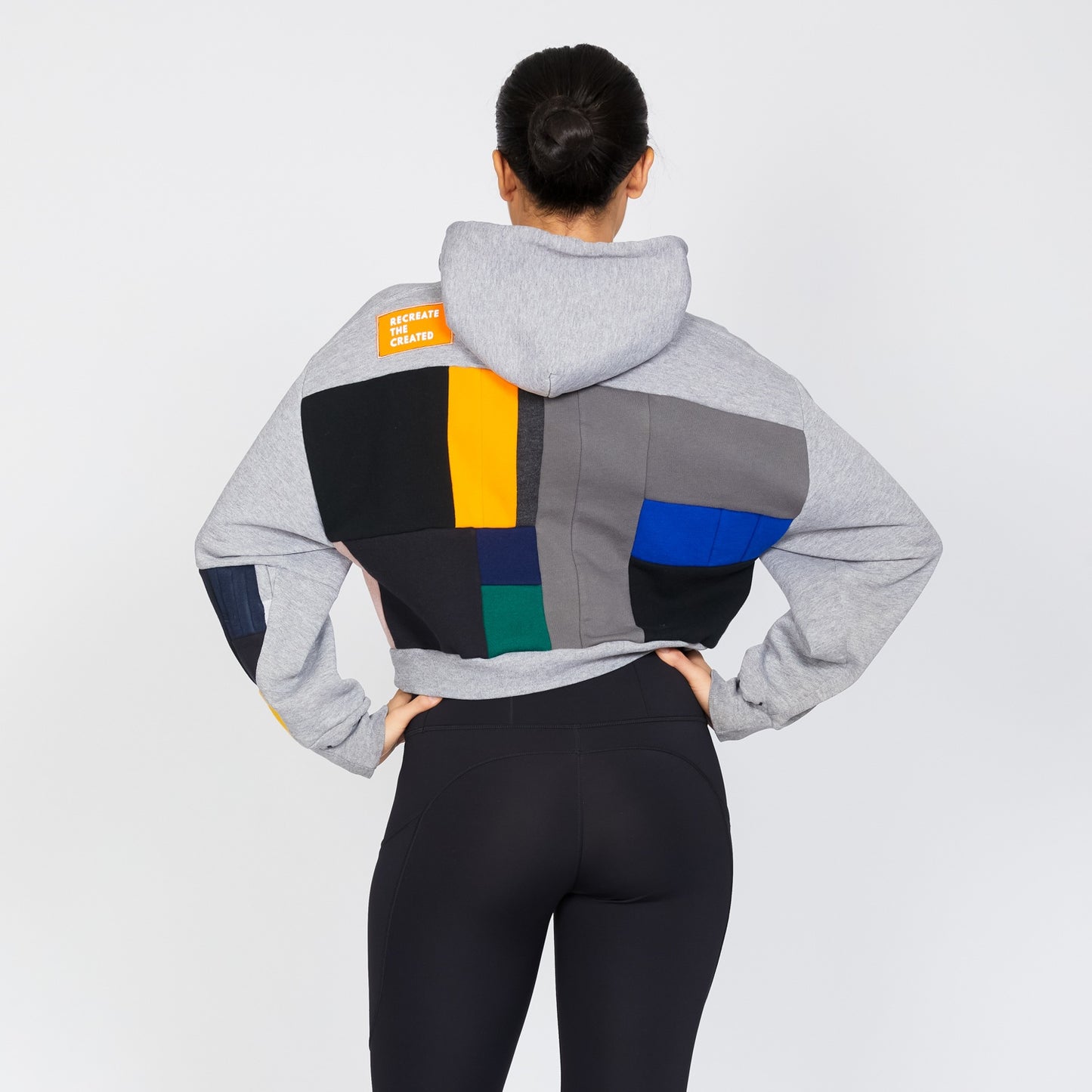 Hoodie - Silver/Sapphire - L