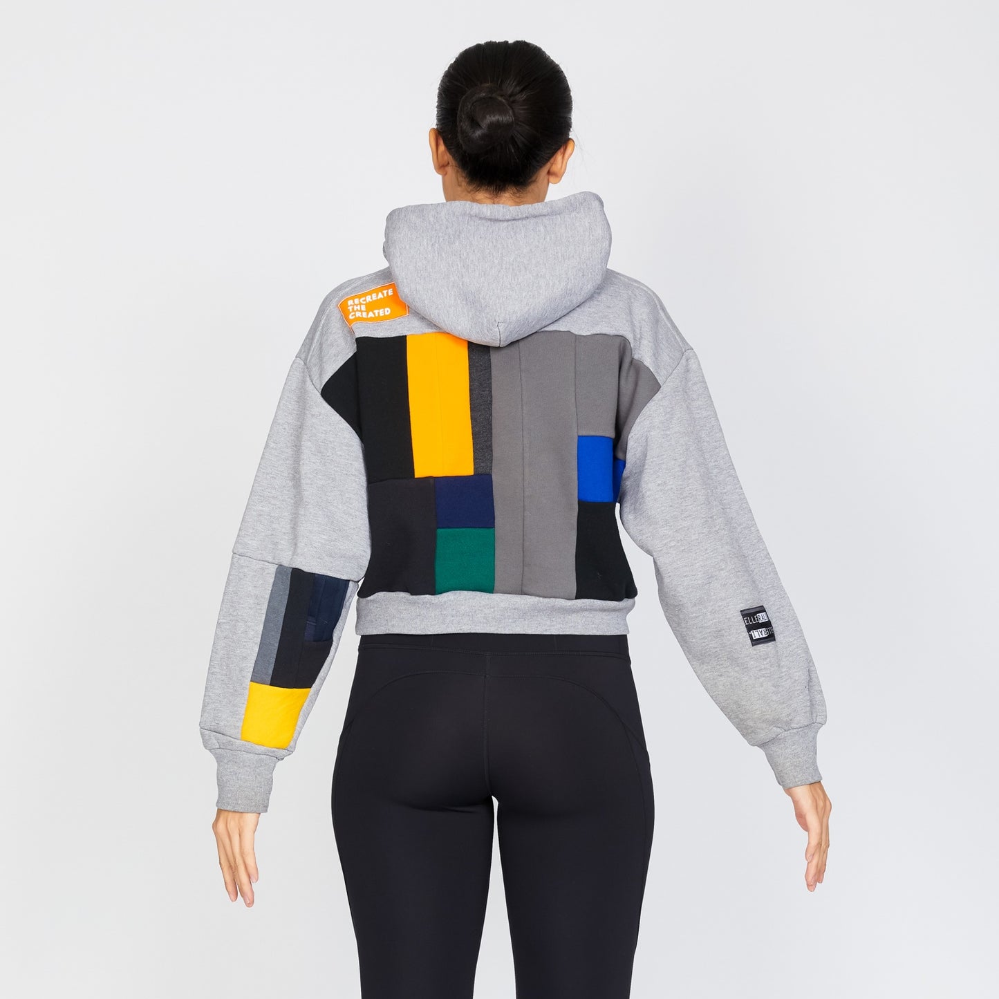 Hoodie - Silver/Sapphire - L