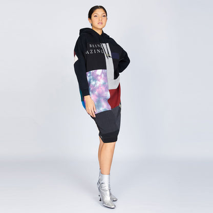 Fly Sweatshirt Hoodie Amazing in Black & Grey (OS)