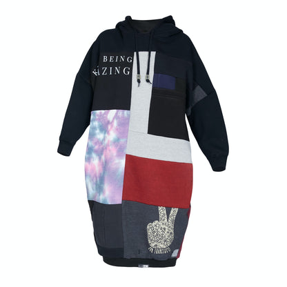 Fly Sweatshirt Hoodie Amazing in Black & Grey (OS)