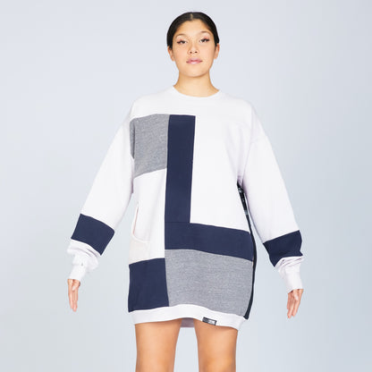 Hoodie - Milky/Midnight - OS