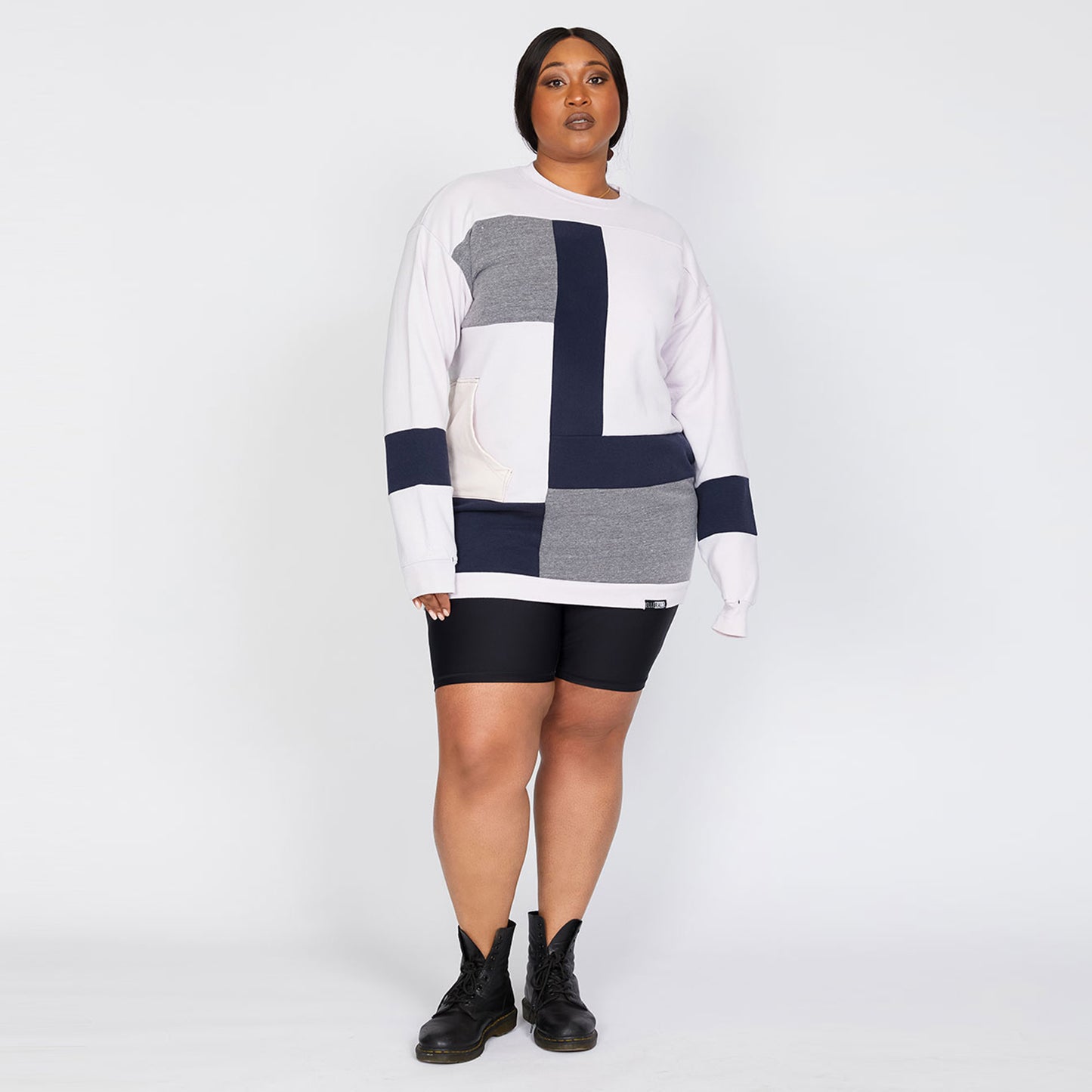 Hoodie - Milky/Midnight - OS