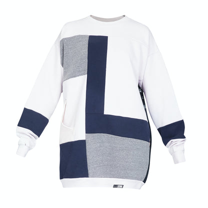 Hoodie - Milky/Midnight - OS