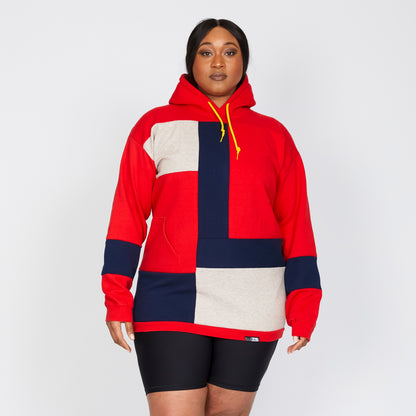 Hoodie - Cherry/Navy - OS