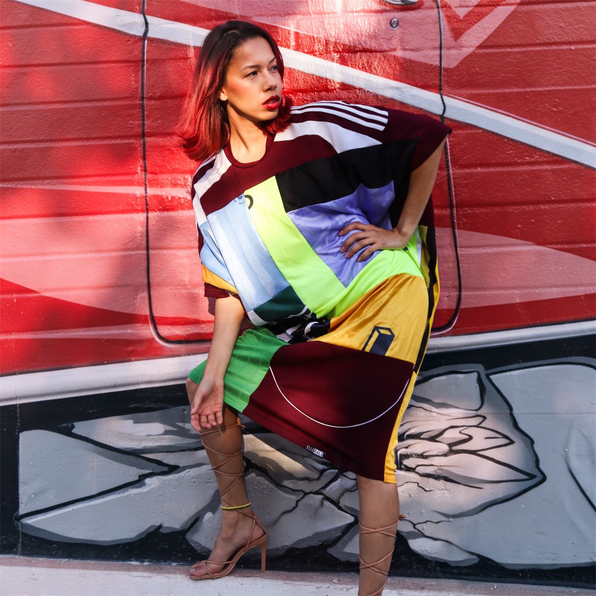 Fly Jersey Maroon and Neon
